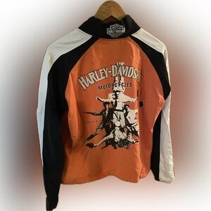 #49 - PTP22-23” Harley Davidson Quarter Zip Long Sleeve
